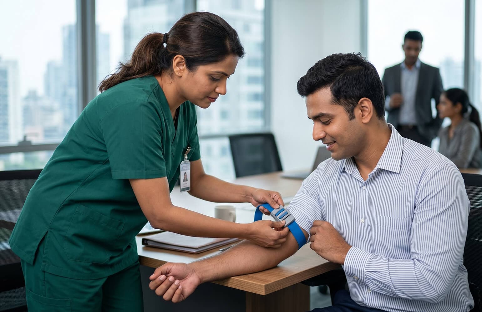 Yoda Diagnostics corporate health checkup with employee wellness and pre-employment medical testing